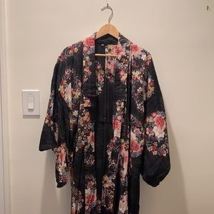 Authentic floorlength kimono